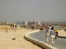 Gizeh -Blick auf Kairo