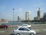 Das moderne Kairo am Nilufer