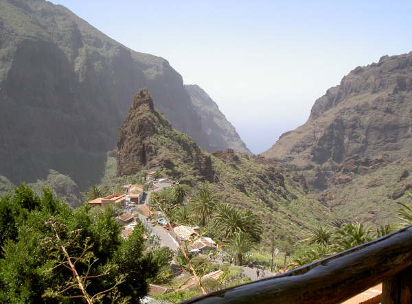 Blick auf Masca
