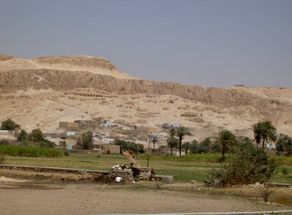 Blick auf die Tempelanlagen