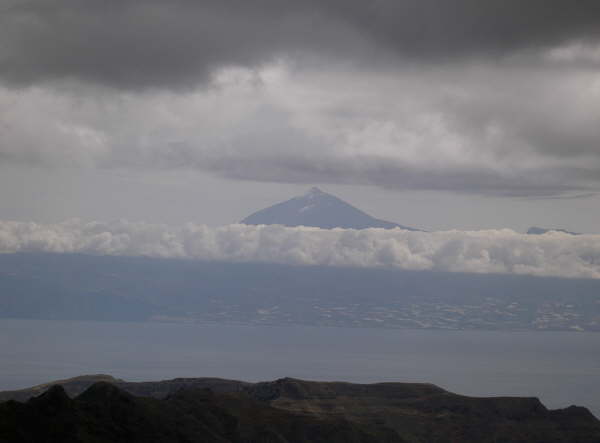  La Gomera -Der Teide, allgegenwrtig-
