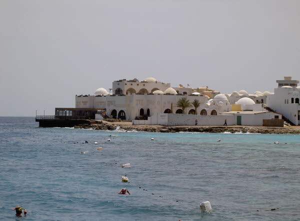 Die Schutzzone am Riff