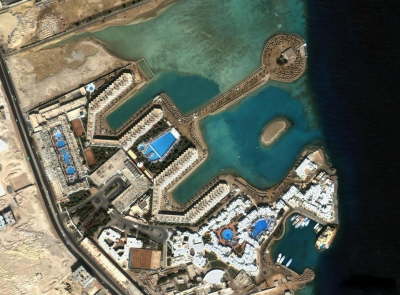 Hotel -Anlage des Hotelkomplexes